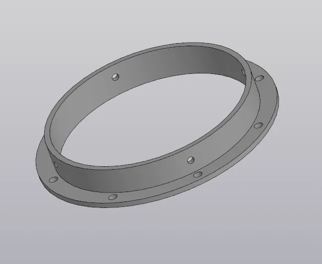 Bộ lọc bụi Cyclone và khớp nối ống 110mm in 3D tiện dụng - Image 3