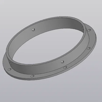 Bộ lọc bụi Cyclone và khớp nối ống 110mm in 3D tiện dụng