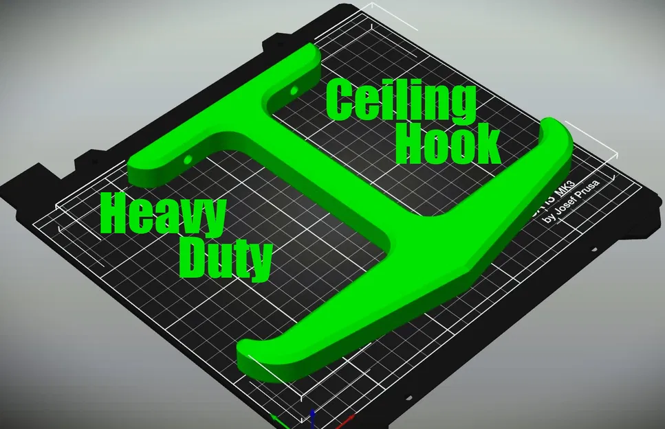 Móc treo đồ treo trần chịu lực - Image 1