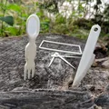 Bộ dụng cụ dã ngoại dạng thẻ SPKNFORK (Muỗng + Nĩa + Dao + 3 Tăm) - Thumbnail 4