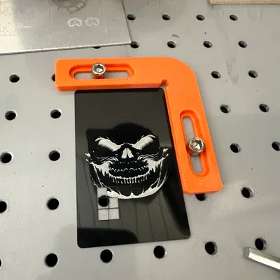 Bộ gá góc định vị 90 độ cho máy khắc laser, cắt fiber (dùng ốc M6)