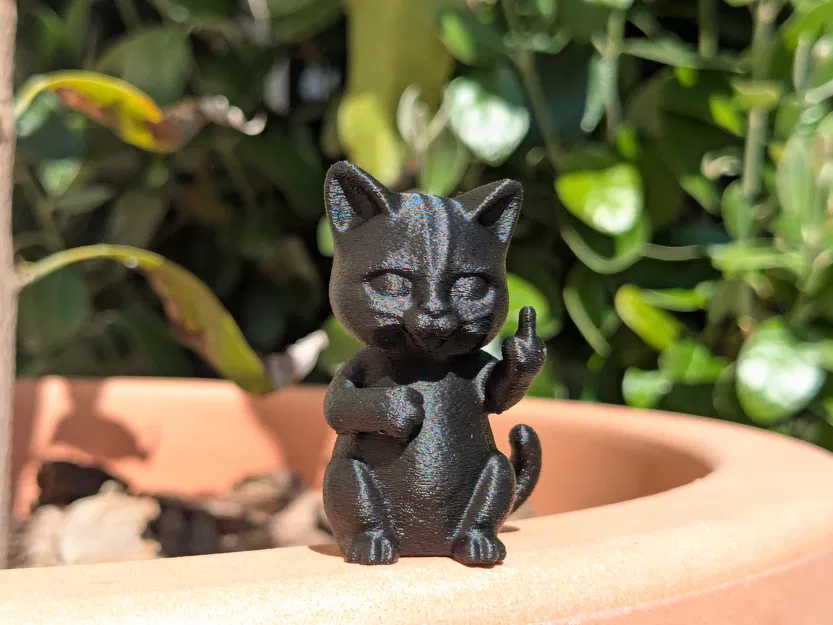 Mèo Con "Gắt": Đồ đáng ghét (Dễ in) - Image 2