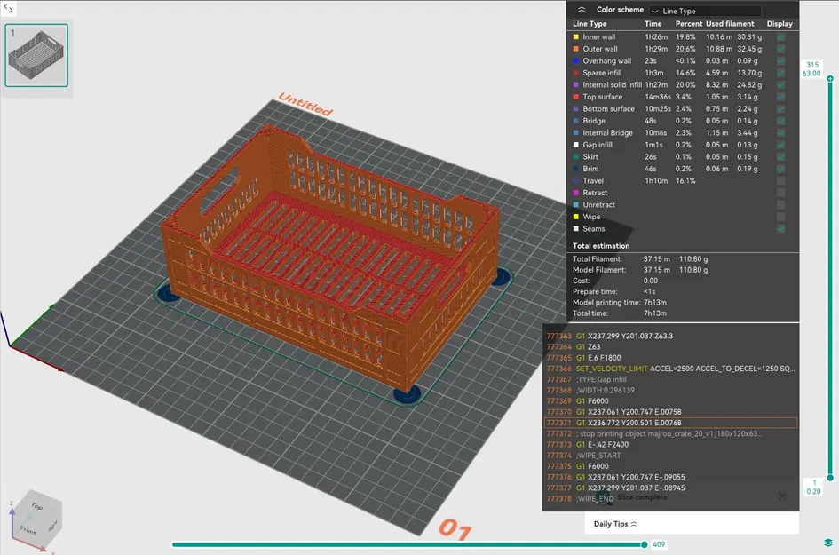 Stackable Crate Plus (bản tiết kiệm vật liệu) | REMIX - Image 2
