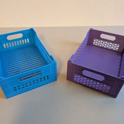 Stackable Crate Plus (bản tiết kiệm vật liệu) | REMIX