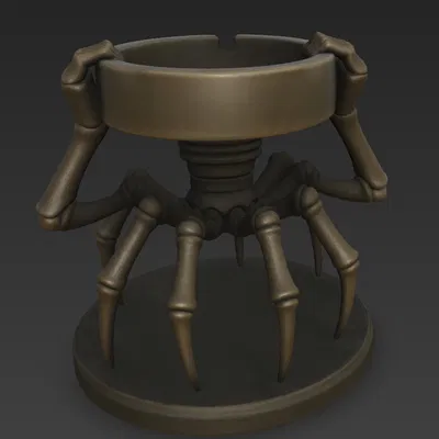 Gạt Tàn Hình Nhện Xương (Skeleton Spider Ashtray)