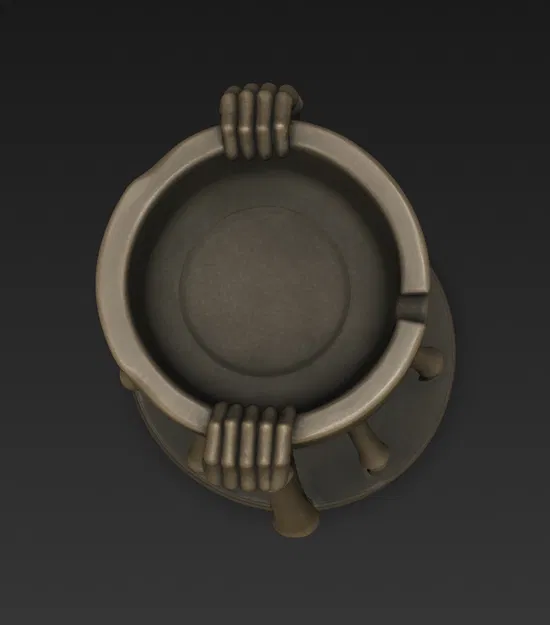 Gạt Tàn Hình Nhện Xương (Skeleton Spider Ashtray) - Image 3