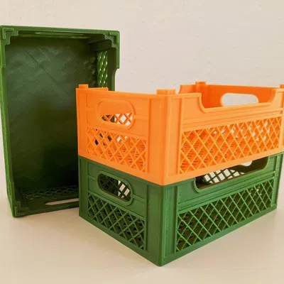 Thùng Đựng Đồ Có Thể Chồng Lên Nhau (Stackable Crate)