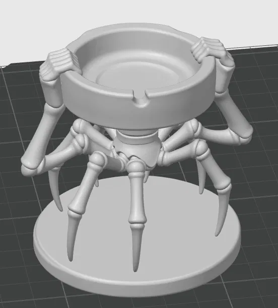 Gạt Tàn Hình Nhện Xương (Skeleton Spider Ashtray) - Image 5