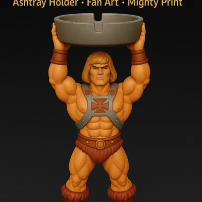 Mô hình gạt tàn He-Man