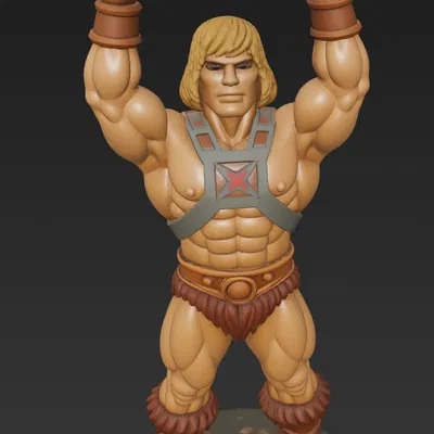 Mô hình gạt tàn He-Man