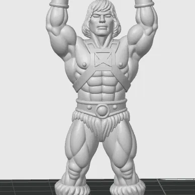 Mô hình gạt tàn He-Man