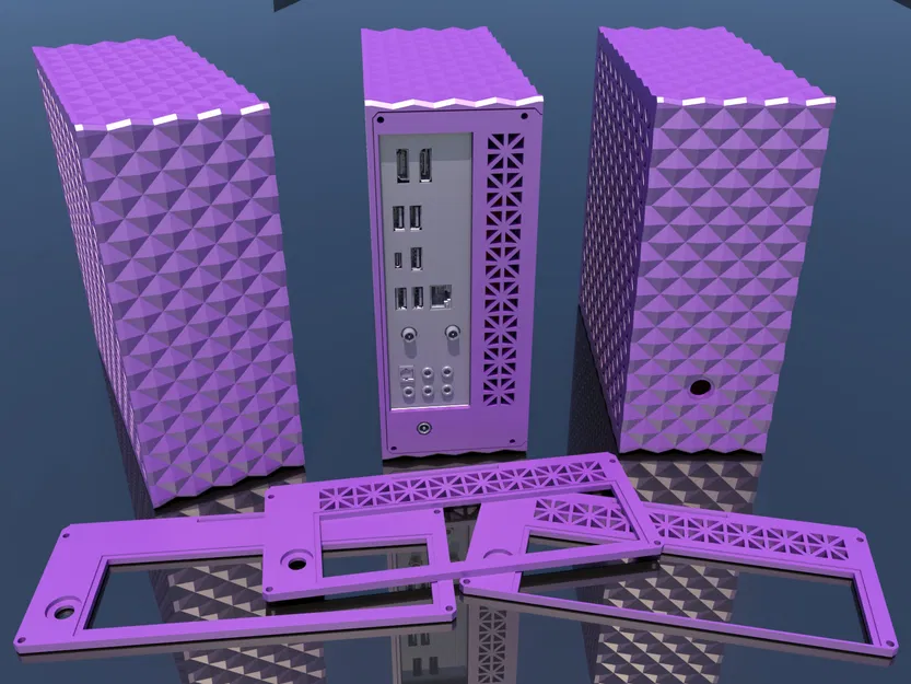 Mini ITX PC Case - Bản Remix hỗ trợ gắn thêm HDD/SSD - Image 2