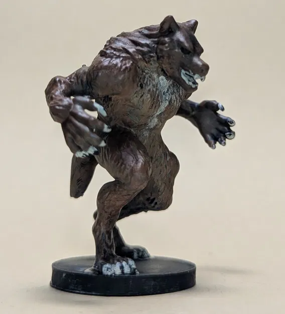 Người sói (Werewolf) 32mm/42mm cho DND / TTRPG - Image 1