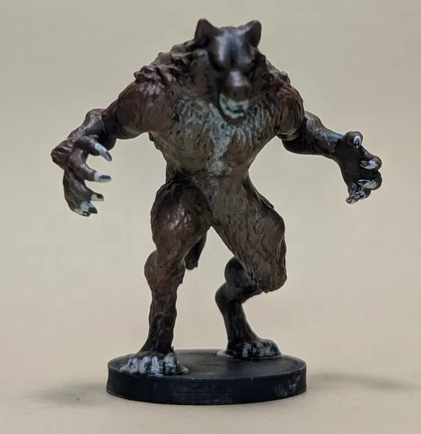 Người sói (Werewolf) 32mm/42mm cho DND / TTRPG - Image 2