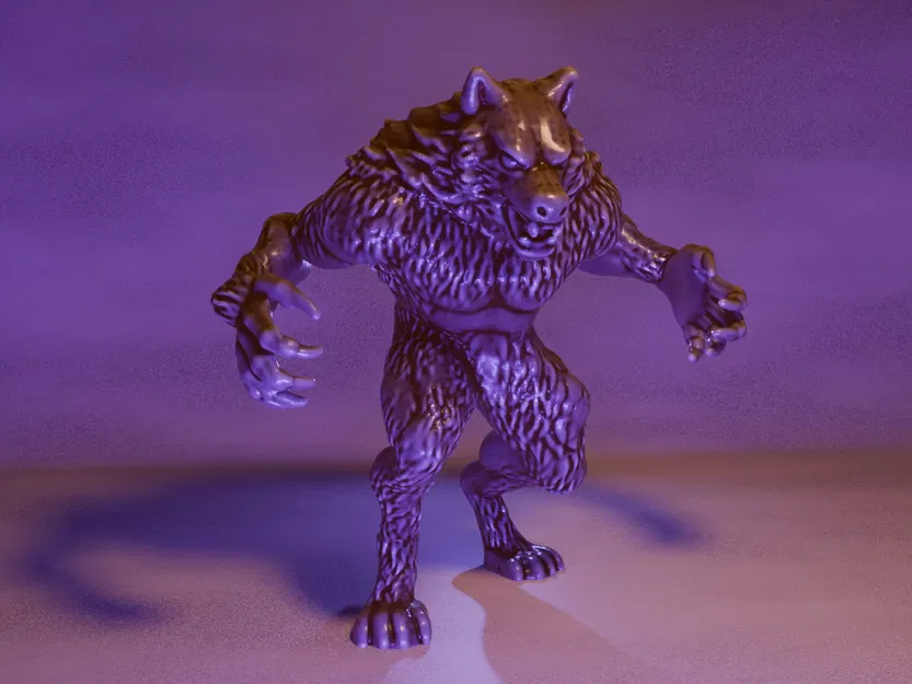 Người sói (Werewolf) 32mm/42mm cho DND / TTRPG - Image 4