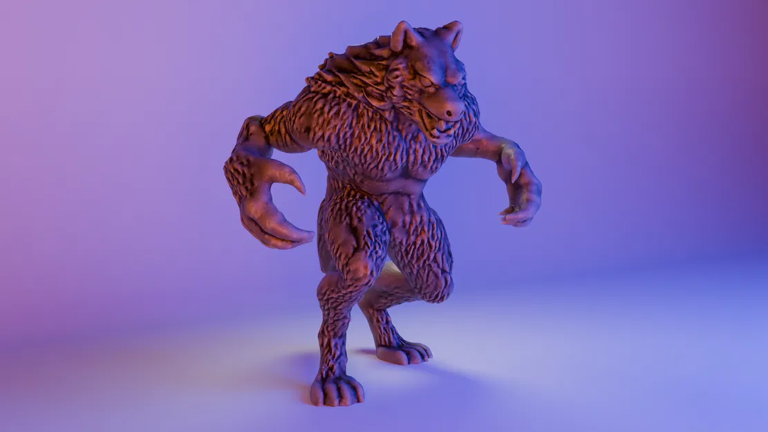 Người sói (Werewolf) 32mm/42mm cho DND / TTRPG - Image 7