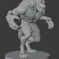 Người sói (Werewolf) 32mm/42mm cho DND / TTRPG - Thumbnail 10