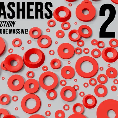Bộ Sưu Tập Vòng Đệm (Washers) Cực Lớn 2