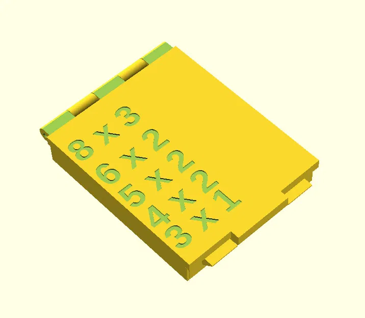 Hộp Đựng Nam Châm V2 (OpenSCAD) - Image 5