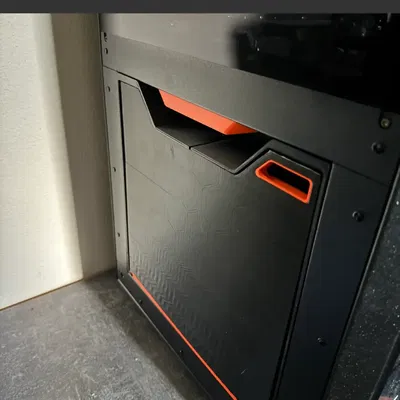 Bản remix cửa chứa đồ hông cho Prusa Core One (chia 2 phần)