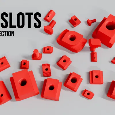 Bộ sưu tập T-Slots cho máy in 3D