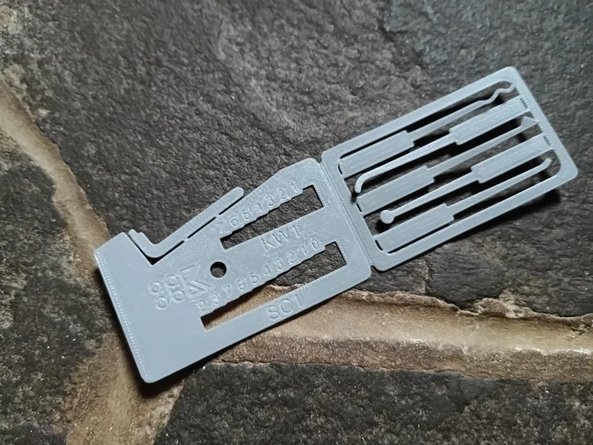 Breach Card - Bộ dụng cụ mở khóa dạng thẻ phẳng siêu gọn - Image 2