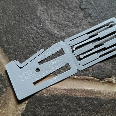 Breach Card - Bộ dụng cụ mở khóa dạng thẻ phẳng siêu gọn