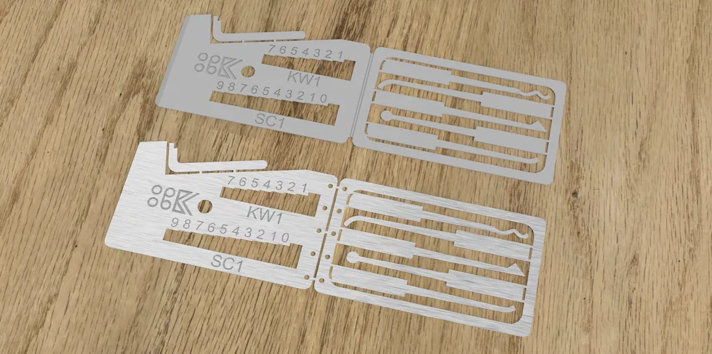 Breach Card - Bộ dụng cụ mở khóa dạng thẻ phẳng siêu gọn - Image 3