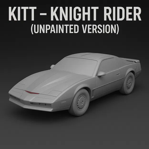 KITT – Mô hình in 3D Knight Rider - Image 1