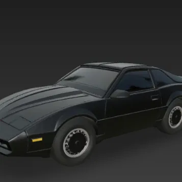 KITT – Mô hình in 3D Knight Rider