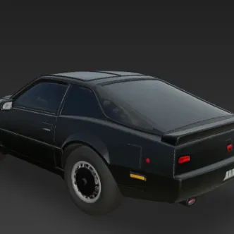KITT – Mô hình in 3D Knight Rider