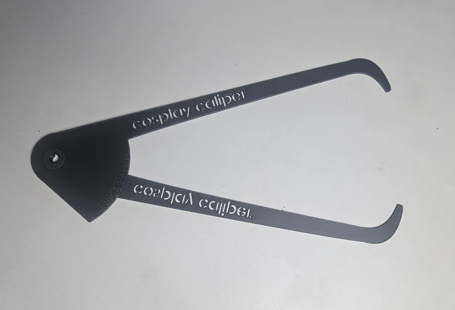 Thước đo Caliper Tool cho Cosplay có sẵn vạch chia độ - Image 2