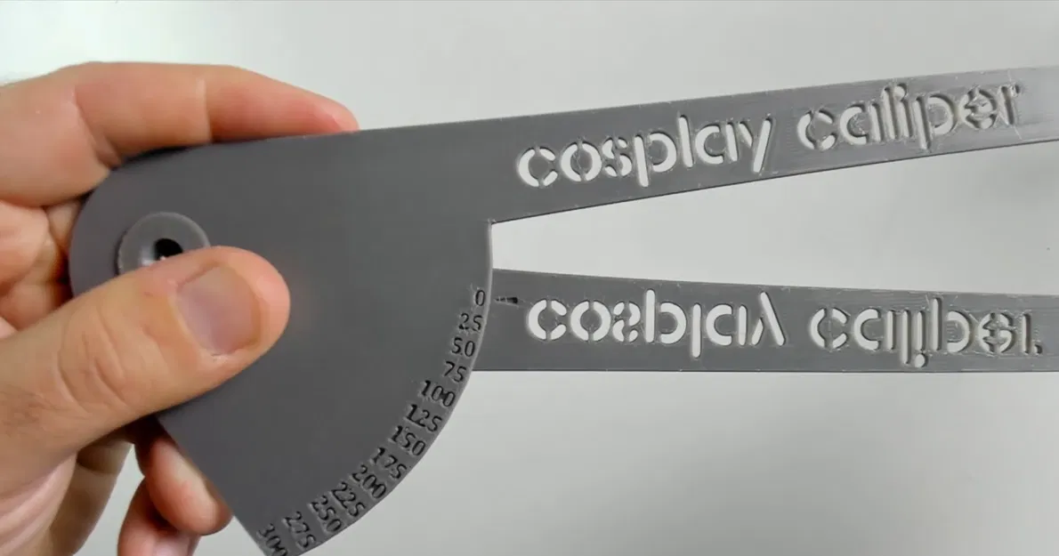 Thước đo Caliper Tool cho Cosplay có sẵn vạch chia độ - Image 3