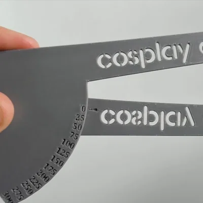 Thước đo Caliper Tool cho Cosplay có sẵn vạch chia độ