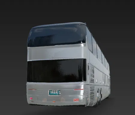 Mô hình xe khách hai tầng hiện đại (Modern Double-Decker Coach Bus) - Image 4