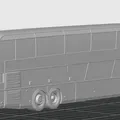 Mô hình xe khách hai tầng hiện đại (Modern Double-Decker Coach Bus) - Thumbnail 5