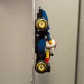 Giá treo nam châm tủ lạnh cho mô hình xe đua Lego F1 Mini - Thumbnail 3