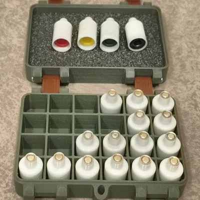 Hộp đựng 24 viên pháo hiệu "Tín hiệu thợ săn" (Hunter's Signal)