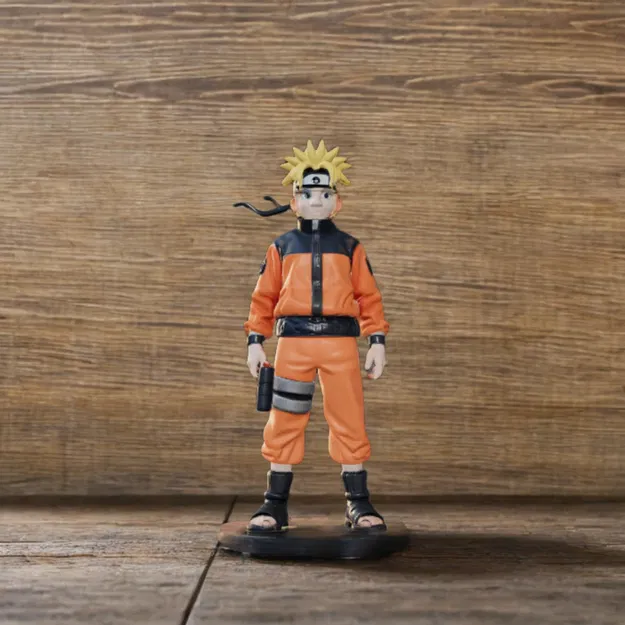 Mô hình Naruto 3D ấn tượng - Tượng nhân vật cao 12cm - Image 1