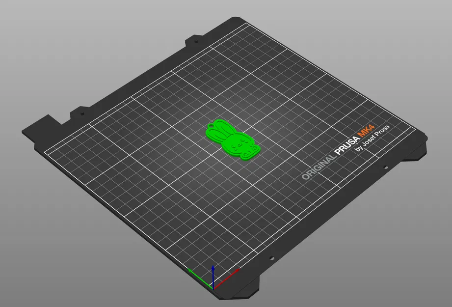 Móc khóa chú thỏ dễ thương (Cute Bunny Keychain) - Dự án in 3D đơn giản - Image 2