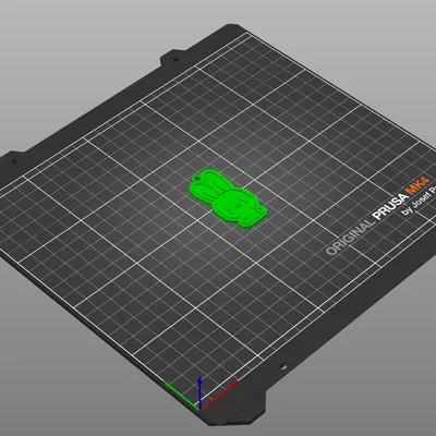 Móc khóa chú thỏ dễ thương (Cute Bunny Keychain) - Dự án in 3D đơn giản