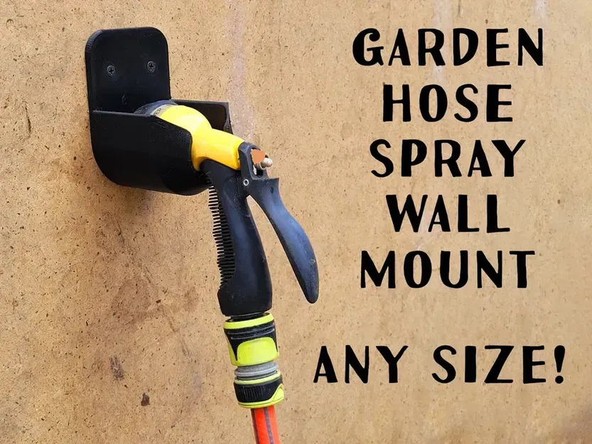 Giá treo vòi xịt sân vườn 3D (Garden Hose Sprayer Mount) tiện lợi - Image 1