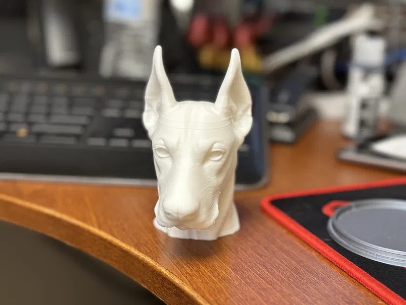 Mô hình tượng Doberman Bust - Image 2