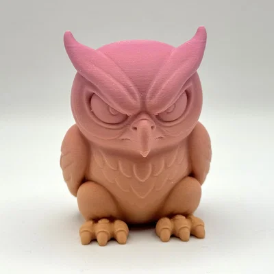 Mô hình chú cú Grumpy Owl dễ thương