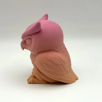 Mô hình chú cú Grumpy Owl dễ thương
