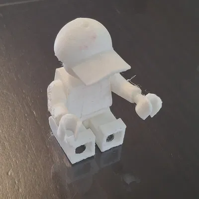 Mô hình nhân vật mini kiểu Lego tự in 3D cực chất