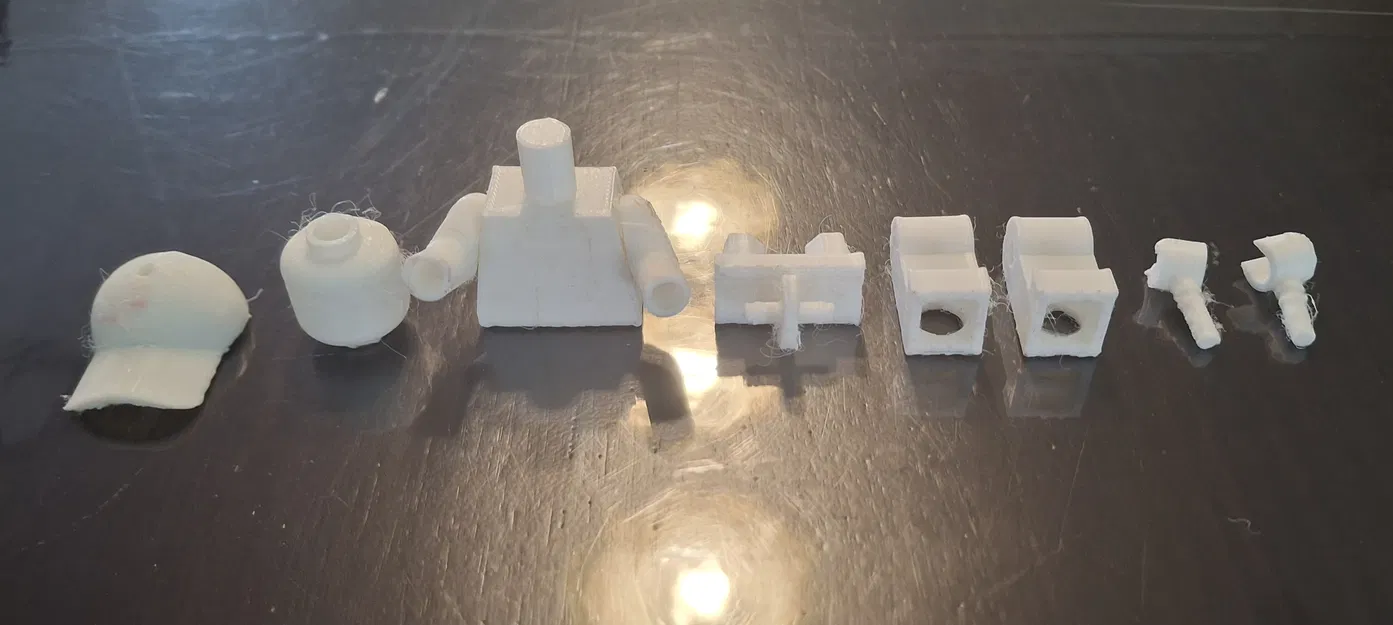 Mô hình nhân vật mini kiểu Lego tự in 3D cực chất - Image 3