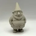 Tượng chú lùn sân vườn mập ú cáu kỉnh (Fat Grumpy Garden Gnome) - Thumbnail 1