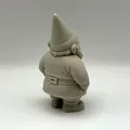 Tượng chú lùn sân vườn mập ú cáu kỉnh (Fat Grumpy Garden Gnome) - Thumbnail 3