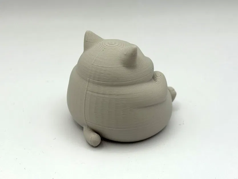 Mô hình mèo béo ngồi Sitting Chonky Cat - Image 3